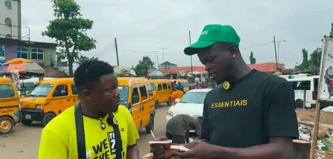 Lagos Area Boys hustling on the streets