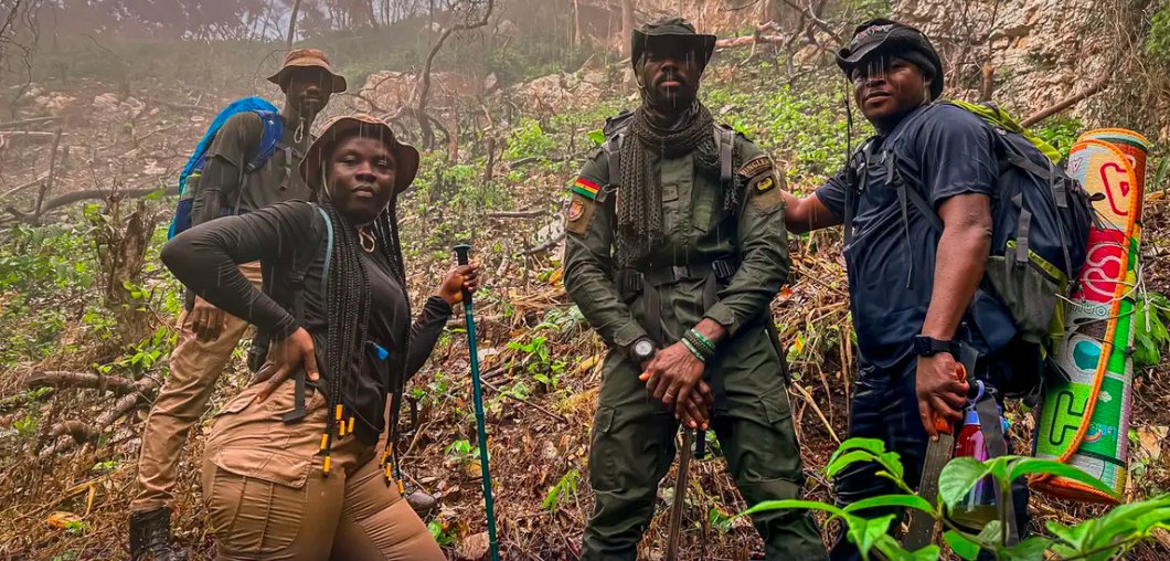 Traditional Benin talking drums in a cultural setting